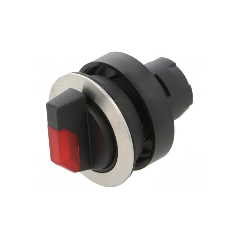 Comutator Rotativ 22mm cu 2 Poziții Stabilizate | Electronic-mag.ro | Componente Electronice