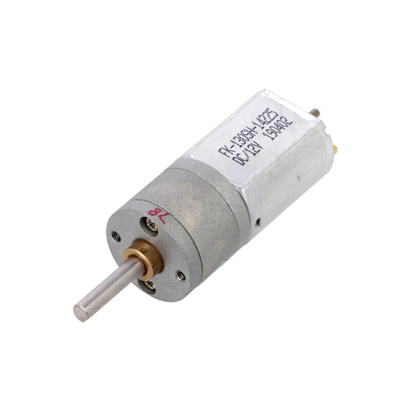 Motor DC cu Transmisie 12V 78:1 20DX43L | Electronic-mag.ro | Componente Electronice