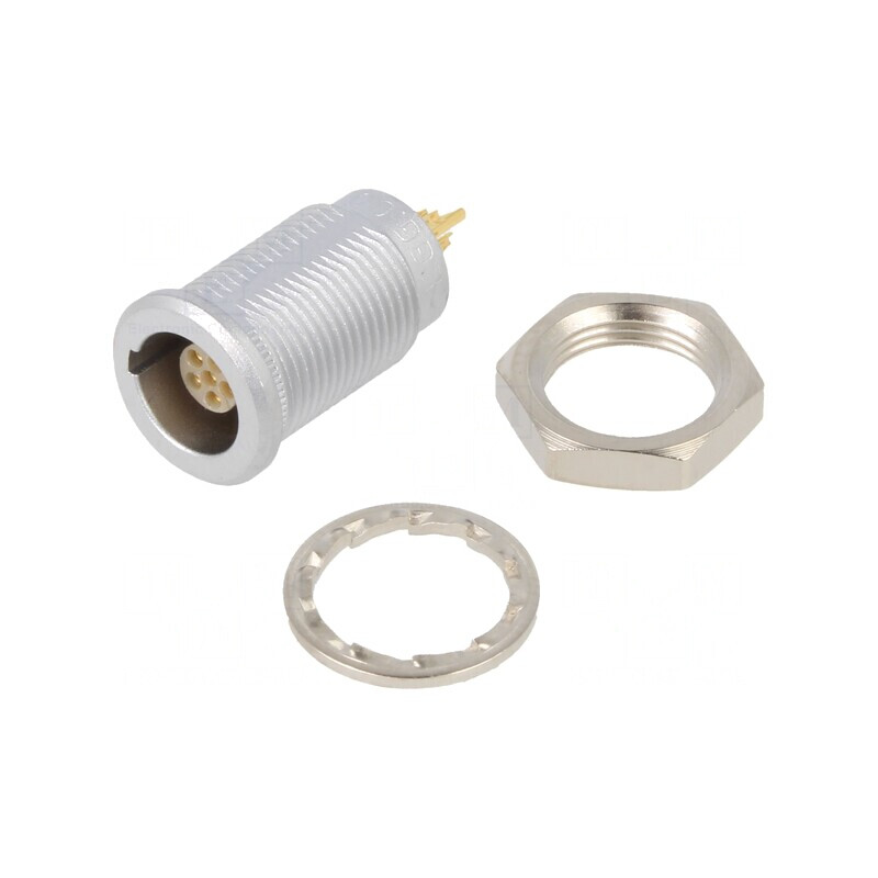 Conector Circular 6 PIN Lipire 1,5A IP50 | Electronic-mag.ro | Componente Electronice