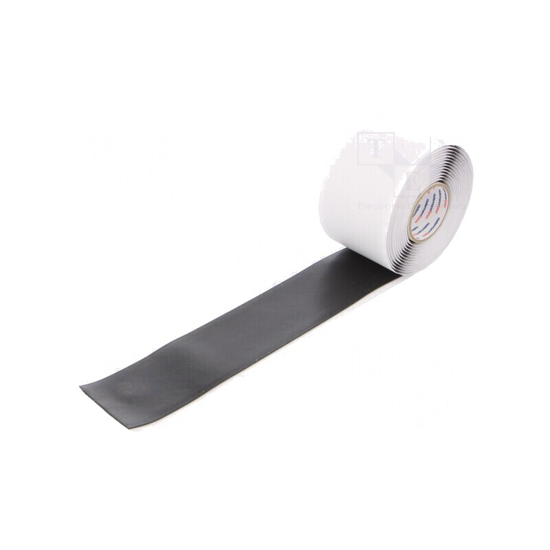 Bandă autoamalgamantă neagră 51mm x 3m Helatape Power660 | Electronic-mag.ro | Componente Electronice