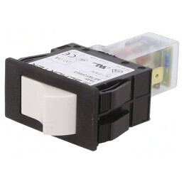 Întrerupător de supracurent 20A DPST 240VAC 60VDC | Electronic-mag.ro | Componente Electronice