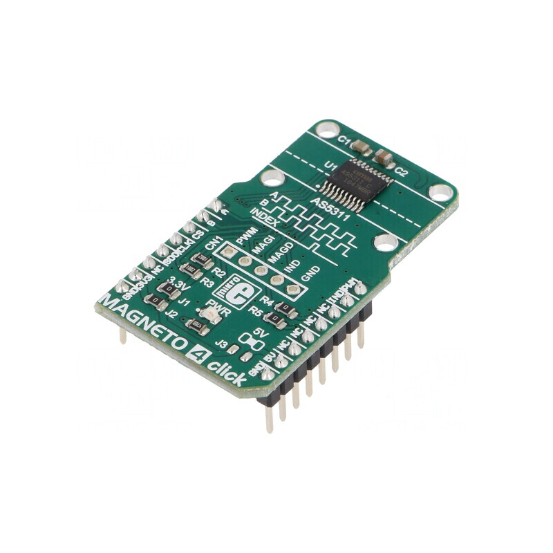 Magneto 4 Click Senzor Câmp Magnetic GPIO PWM SPI AS5311 | Electronic-mag.ro | Componente Electronice