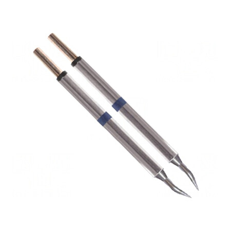 Vârf conic îndoit 0,4mm pentru clești fierbinți 2 bucăți | Electronic-mag.ro | Componente Electronice