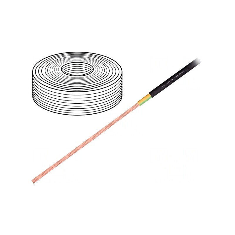 Cablu pentru motor chainflex negru 70mm2 | Electronic-mag.ro | Componente Electronice