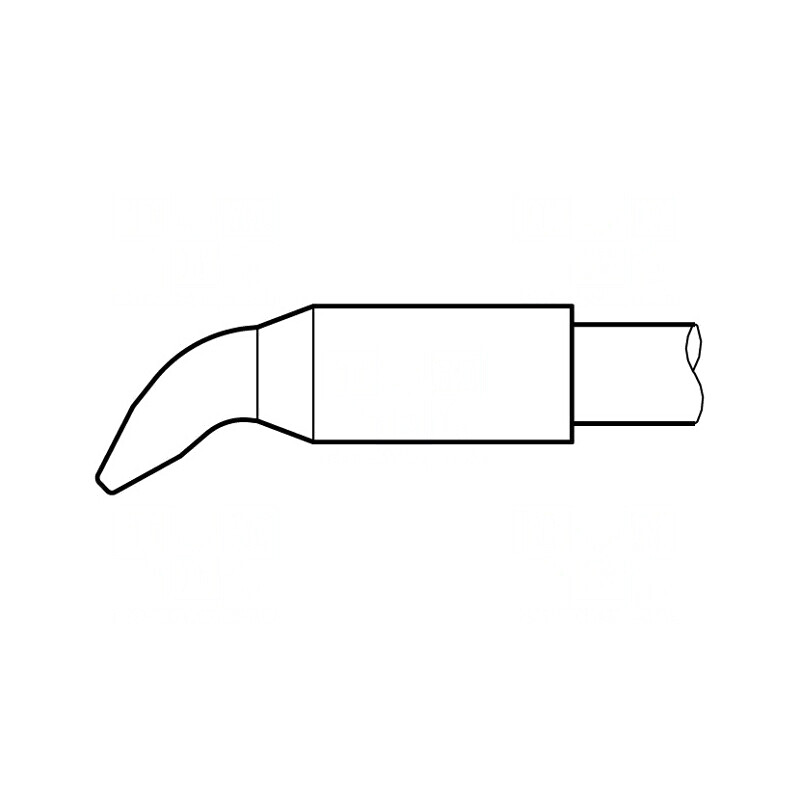 Vârf Șurubelniță Îndoită 2,2x1mm Longlife JBC | Electronic-mag.ro | Componente Electronice