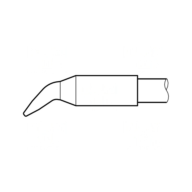 Vârf șurubelniță îndoită 1,2x0,7mm longlife | Electronic-mag.ro | Componente Electronice