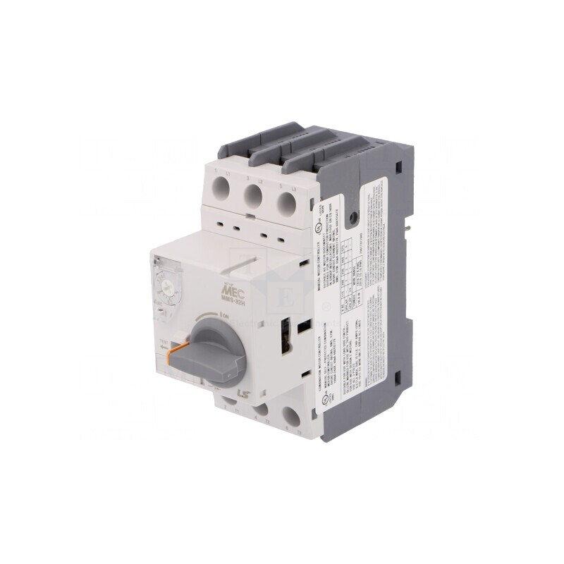 Întrerupător Motor 3kW 220-690VAC DIN IP20 | Electronic-mag.ro | Componente Electronice