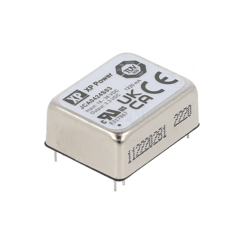 Convertor DC/DC 4W 18-36V la 3.3V 1220mA THT | Electronic-mag.ro | Componente Electronice