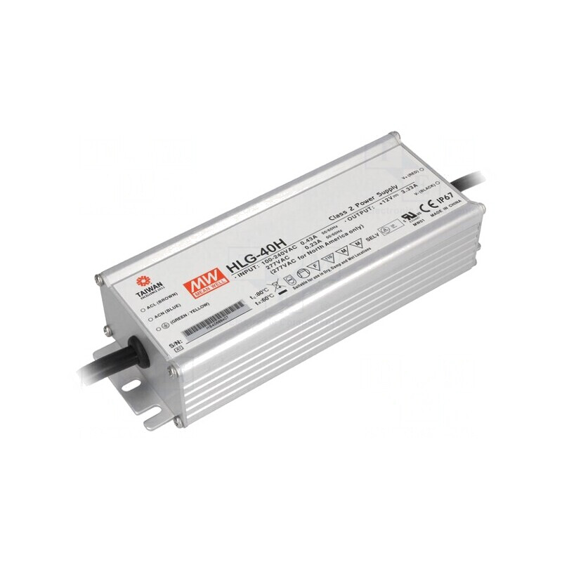 Alimentator LED 40W 54VDC IP67 | Electronic-mag.ro | Componente Electronice