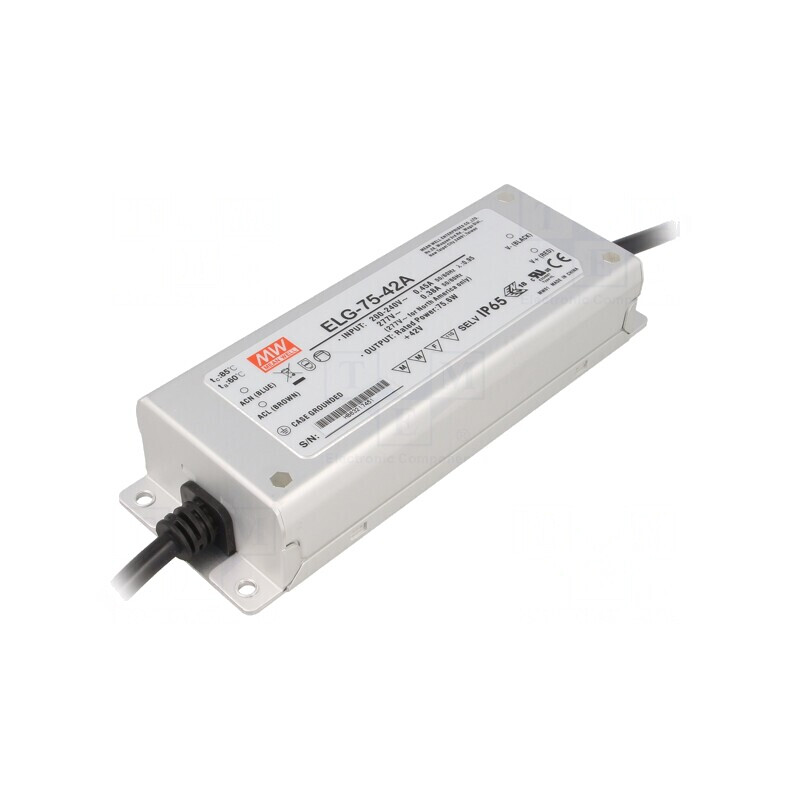 Alimentator LED 76W 42V 1,8A | Electronic-mag.ro | Componente Electronice