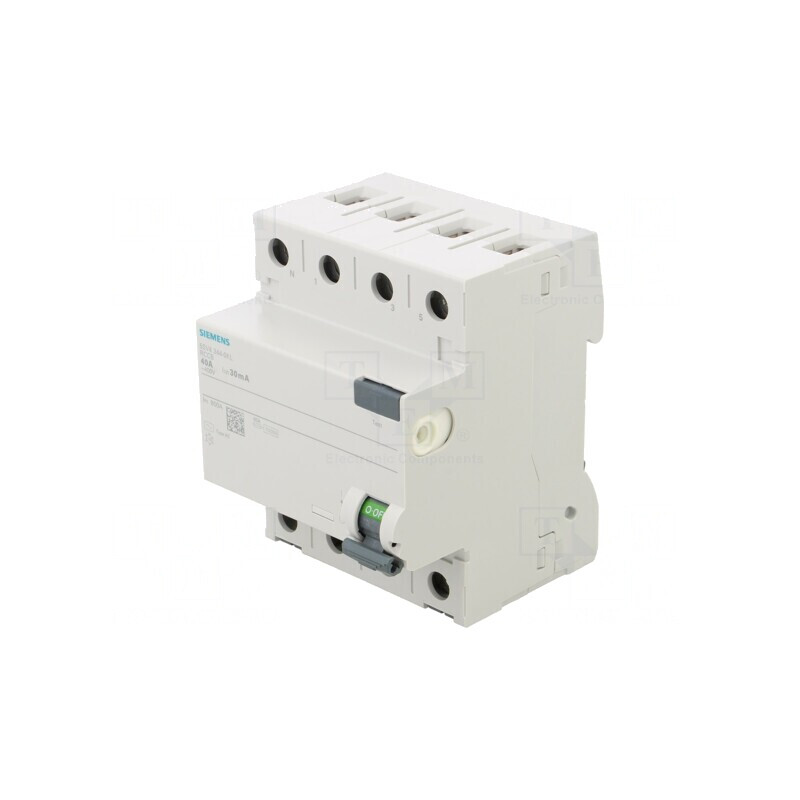 Întrerupător diferenţial 40A 30mA 3P+N IP20 | Electronic-mag.ro | Componente Electronice