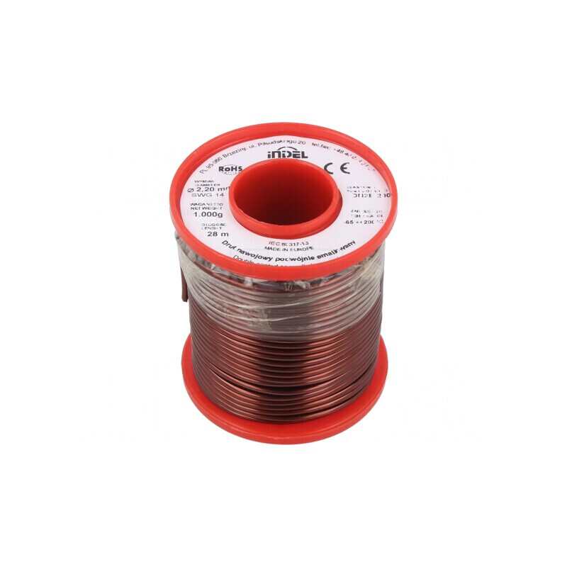 Sârmă Dublu Emailată 2,2mm 1kg Cu | Electronic-mag.ro | Componente Electronice Sârmă Dublu Emailată 2,2mm 1kg Cu | Electronic-mag.ro | Componente Electronice