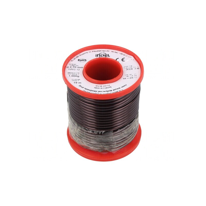 Sârmă Emailată Dublă 2,7mm 1kg Cu | Electronic-mag.ro | Componente Electronice Sârmă Emailată Dublă 2,7mm 1kg Cu | Electronic-mag.ro | Componente Electronice