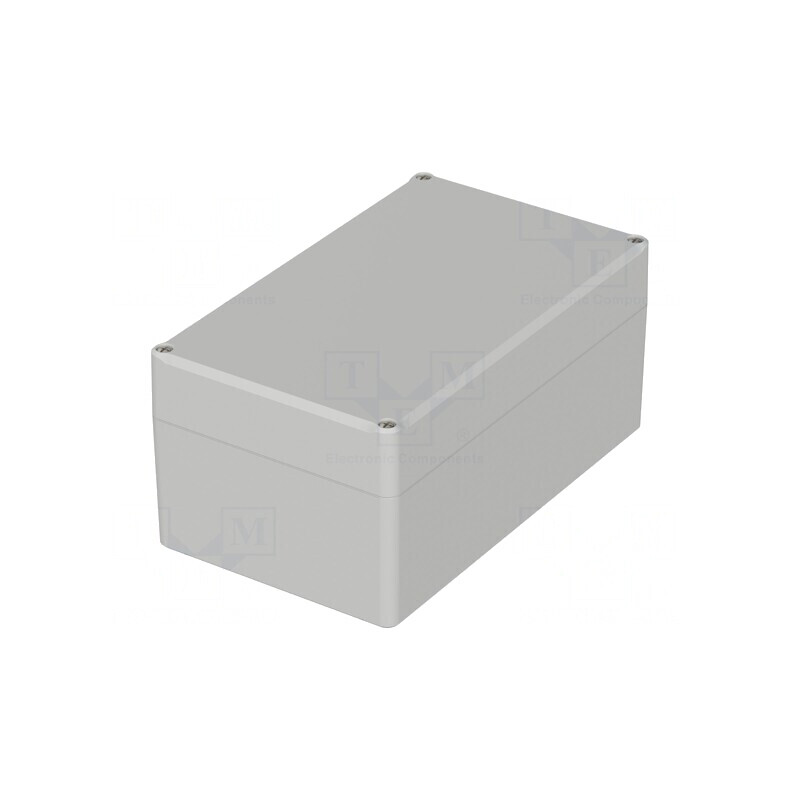 Carcasă Universală 120x200x92mm Gri EUROMAS II | Electronic-mag.ro | Componente Electronice