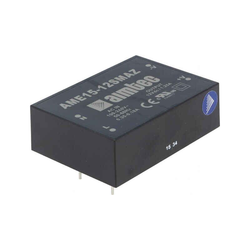 Convertor AC/DC 15W 15VDC AME15-15DMAZ | Electronic-mag.ro | Componente Electronice