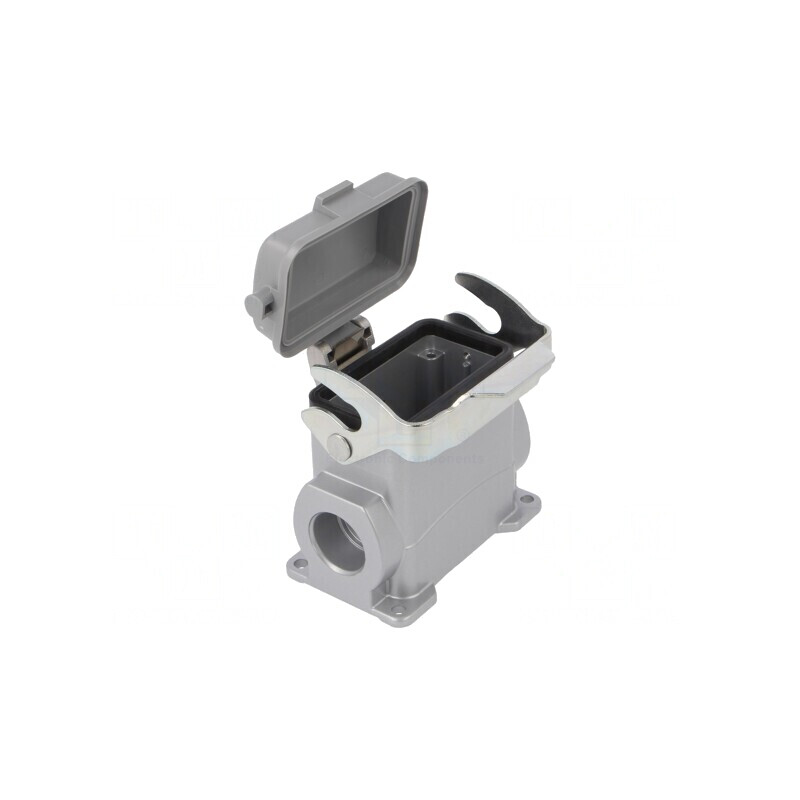 Carcasă pentru conectori HDC dimensiune E10 cu clichet | Electronic-mag.ro | Componente Electronice