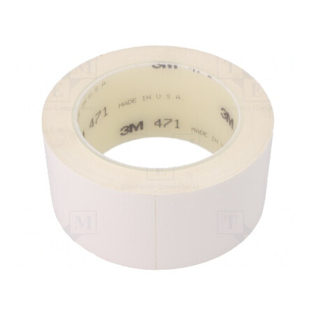 Bandă de Marcare Albă 33m x 50mm | Electronic-mag.ro | Componente Electronice