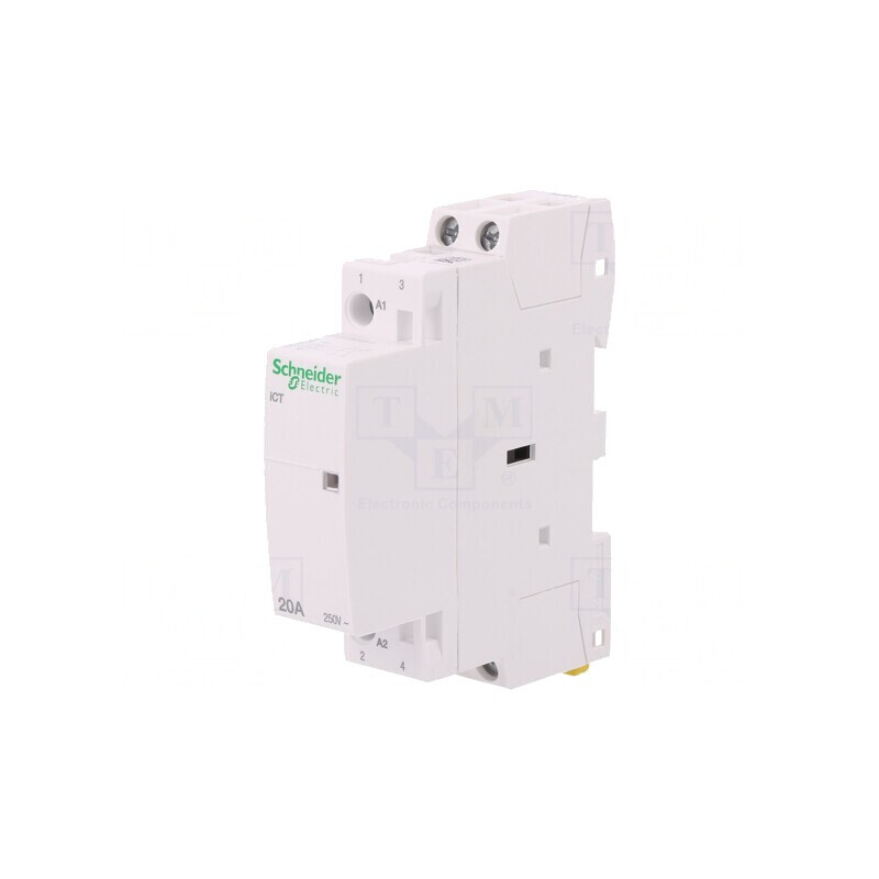 Contactor 2P 20A 230-240VAC NO IP20 | Electronic-mag.ro | Componente Electronice Contactor 2P 20A 230-240VAC NO IP20 | Electronic-mag.ro | Componente Electronice