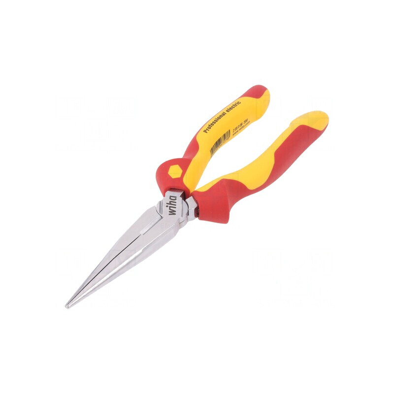 Clești Izolați Semirotunzi pentru Îndoire, Prindere și Tăiere WIHA 200mm | Electronic-mag.ro | Componente Electronice