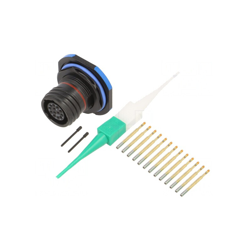 Conector militar dimensiune 11 MIL-DTL-38999 Series III mamă | Electronic-mag.ro | Componente Electronice