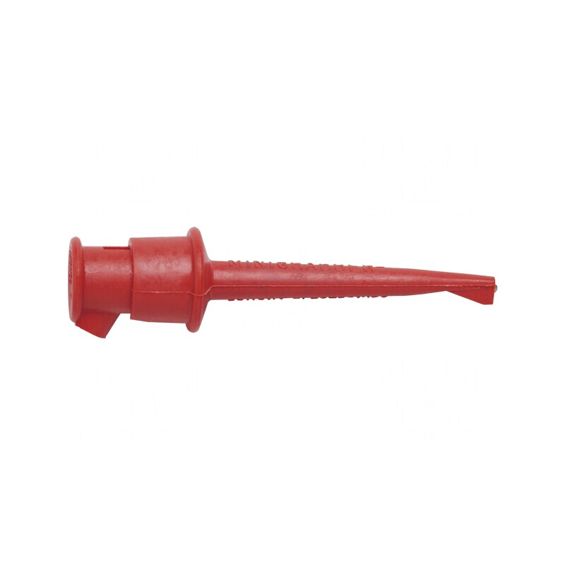 Clips de măsurare cu cârlig roșu 5A 60VDC 2,29mm 30VAC | Electronic-mag.ro | Componente Electronice