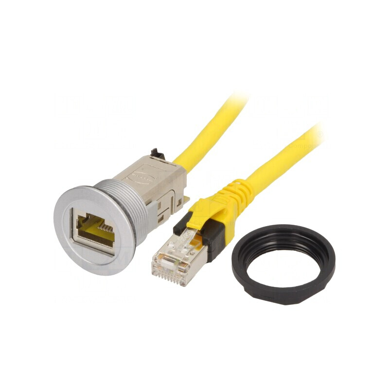 Soclu RJ45 har-port argintiu IP20 Ø22mm | Electronic-mag.ro | Componente Electronice Soclu RJ45 har-port argintiu IP20 Ø22mm | Electronic-mag.ro | Componente Electronice