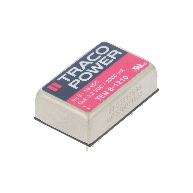 Convertor DC/DC 8W 9-18V la 3.3V 2000mA DIP24 | Electronic-mag.ro | Componente Electronice