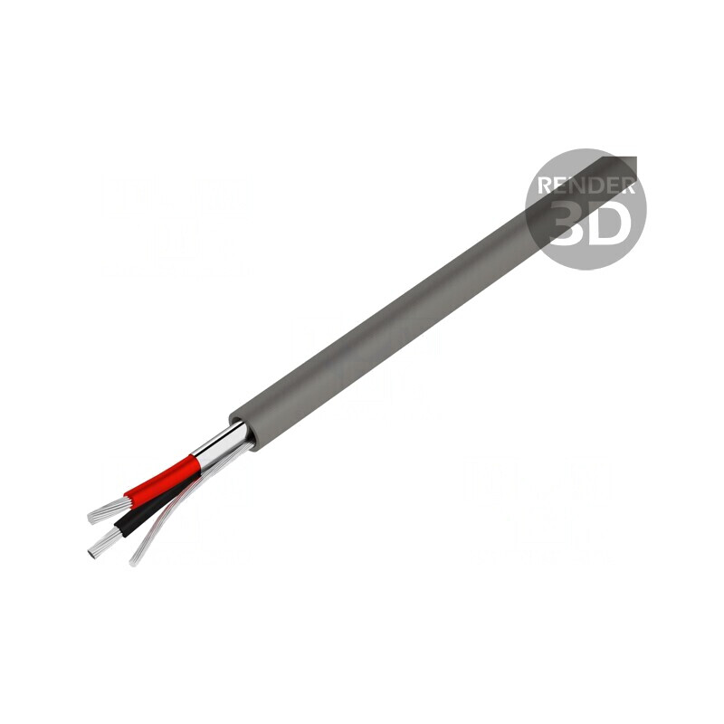 Cablu Alpha Essential 3x22AWG Ecranat PVC | Electronic-mag.ro | Componente Electronice