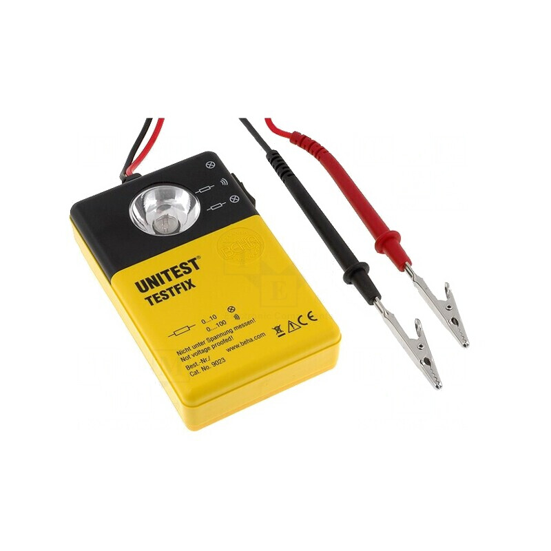 Tester Continuitate Cabluri Clipsuri Crocodil UNITEST TESTFIX 9023 | Electronic-mag.ro | Componente Electronice