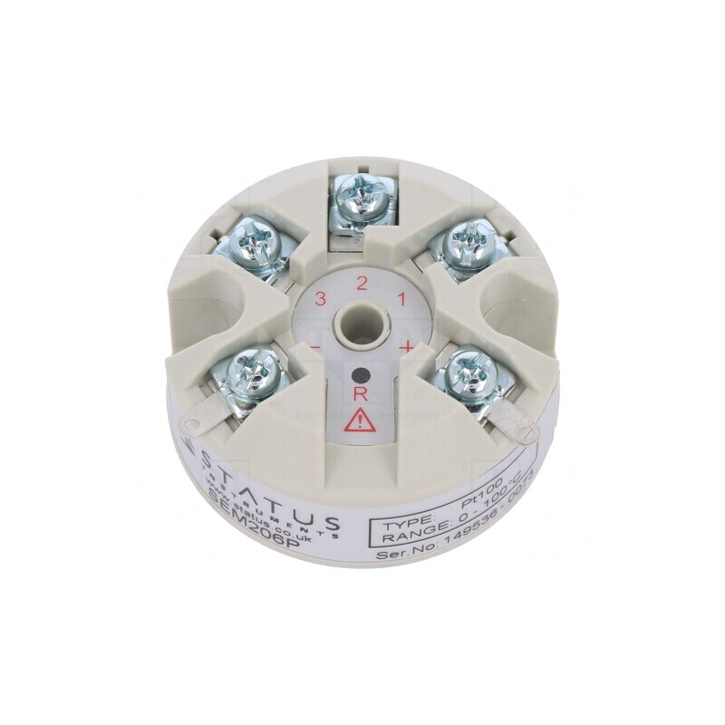 Adaptor Temperatură 10-30VDC 4-20mA Pt100 SEM206P | Electronic-mag.ro | Componente Electronice