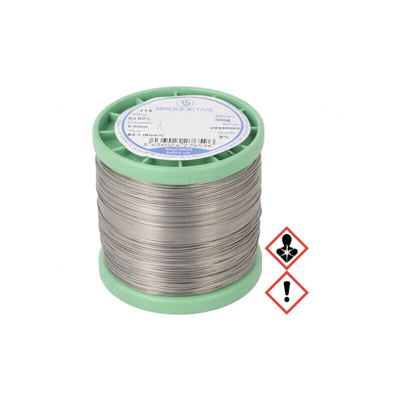 Sârmă de lipit cu plumb 0,5mm 0,5kg | Electronic-mag.ro | Componente Electronice