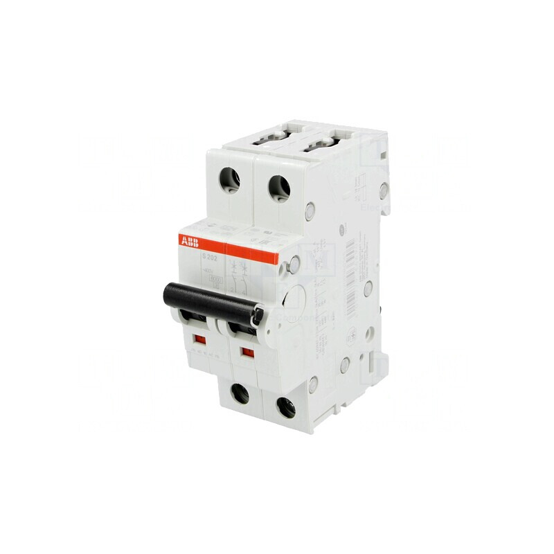 Întrerupător Supracurent 230/400V 25A 2P 6kA | Electronic-mag.ro | Componente Electronice