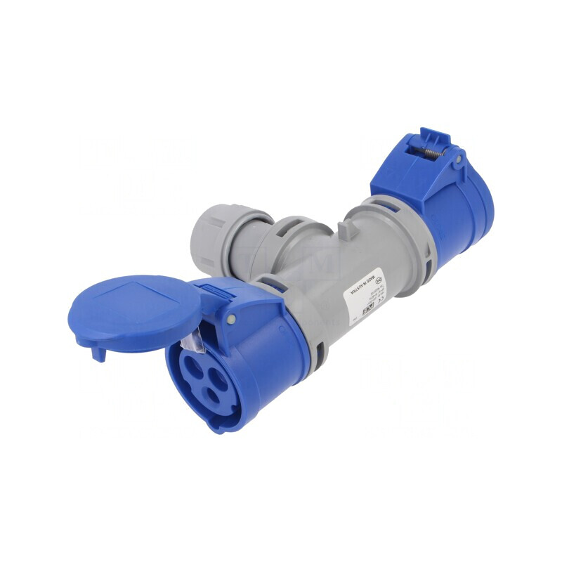 Conector Alimentare AC 16A 230VAC IEC 60309 IP44 | Electronic-mag.ro | Componente Electronice