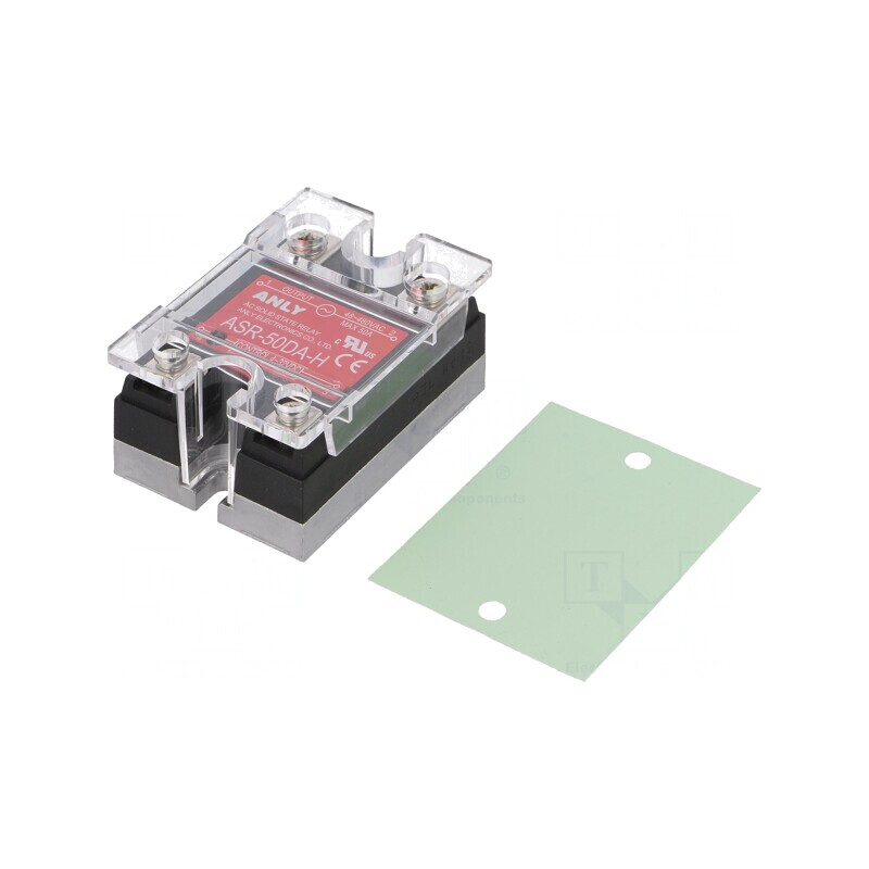 Releu Semiconductor 50A 1-Fazat 4-32VDC 48-480VAC | Electronic-mag.ro | Componente Electronice