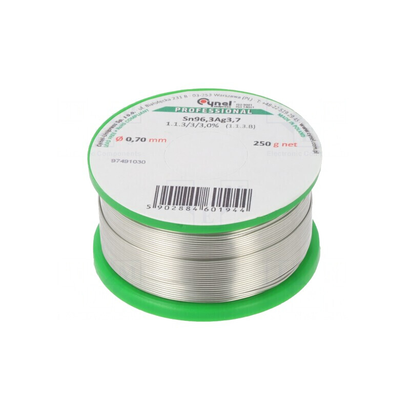 Sârmă de lipit fără plumb 0,7mm 0,25kg | Electronic-mag.ro | Componente Electronice