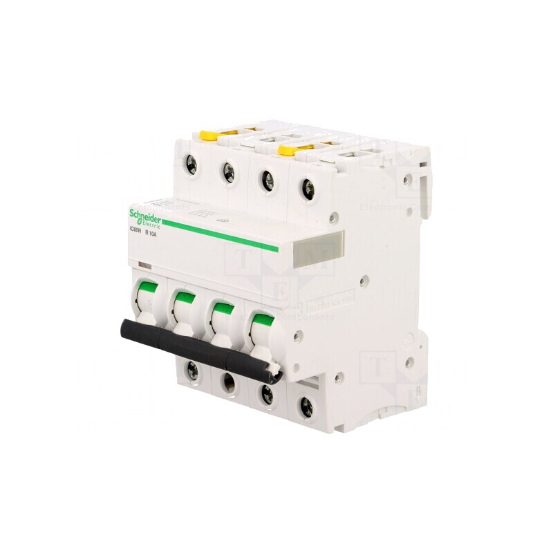 Întrerupător de Supracurent 400VAC 10A 4 Poli B | Electronic-mag.ro | Componente Electronice