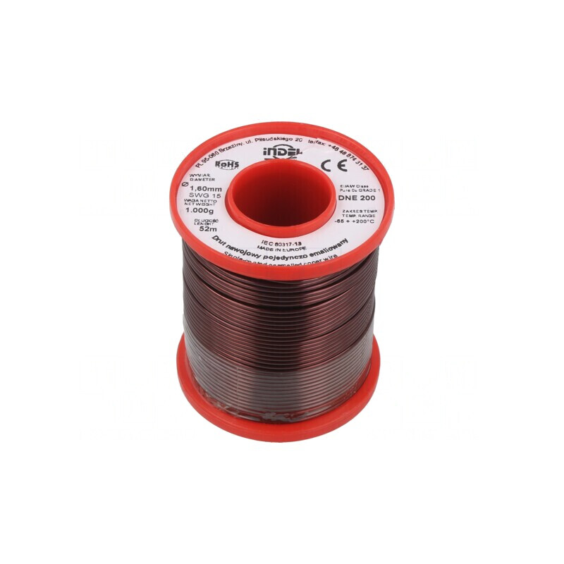 Sârmă Bobină Emailată Cupru 1,6mm 1kg | Electronic-mag.ro | Componente Electronice Sârmă Bobină Emailată Cupru 1,6mm 1kg | Electronic-mag.ro | Componente Electronice
