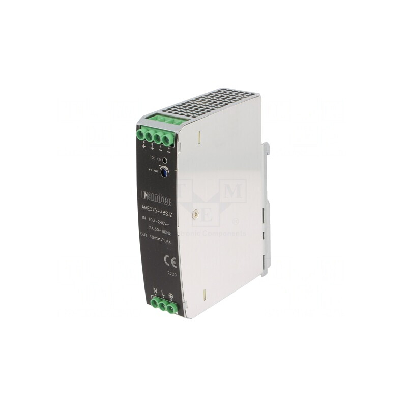 Alimentator Pulsatoriu DIN 75W 48V 1.6A | Electronic-mag.ro | Componente Electronice