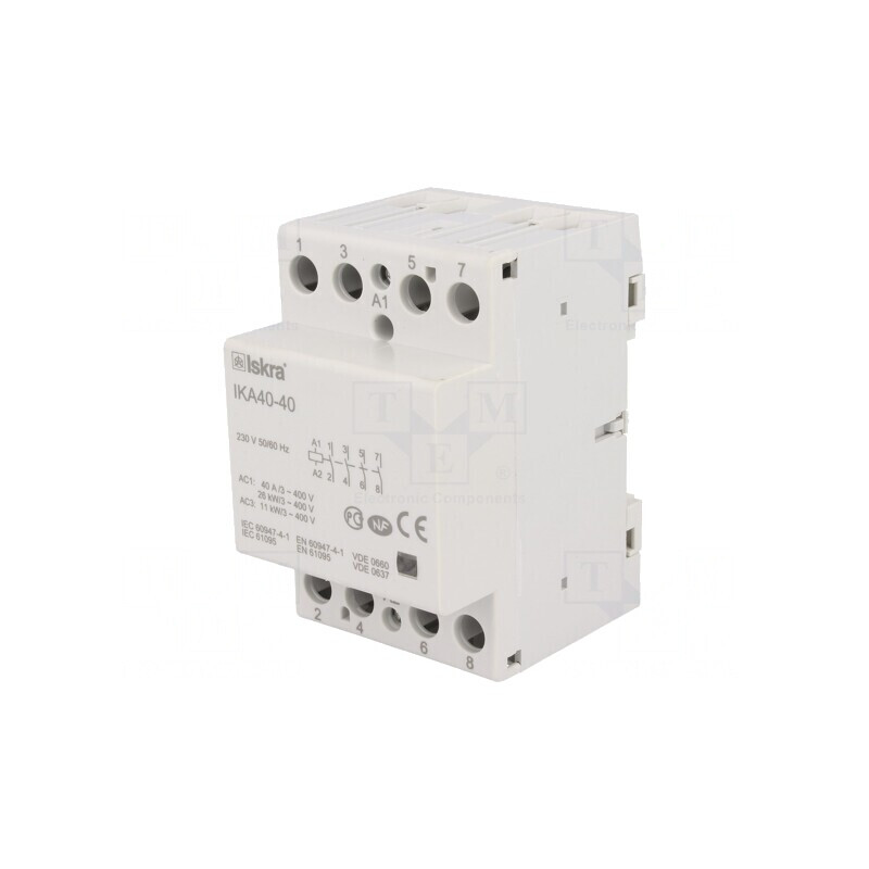 Contactor 4P 40A 230VAC NO | Electronic-mag.ro | Componente Electronice
