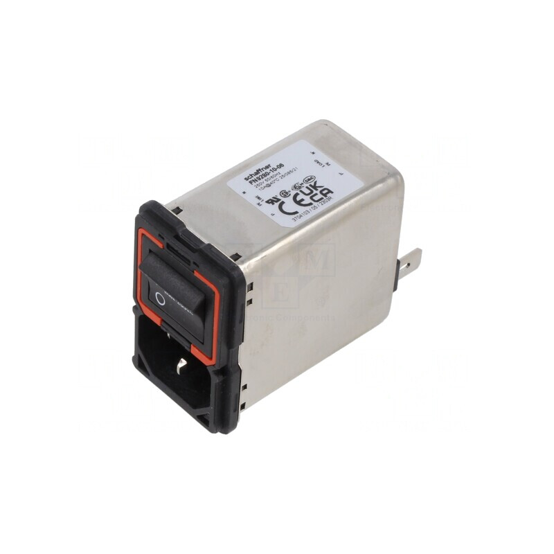 Conector Alimentare AC Soclu Tată 10A 250V | Electronic-mag.ro | Componente Electronice