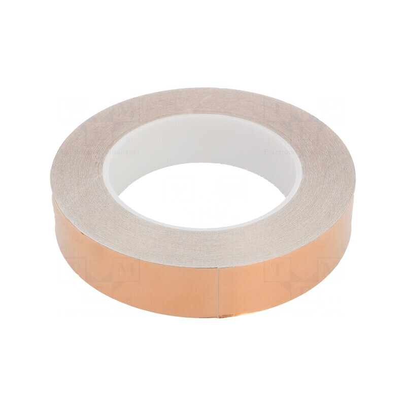 Bandă Cupru Electroconductoare ESD 33m x 25mm x 0,05mm | Electronic-mag.ro | Componente Electronice