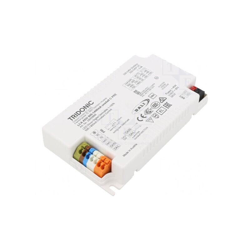 Alimentator LED 45W 25-50V 500-1400mA IP20 | Electronic-mag.ro | Componente Electronice