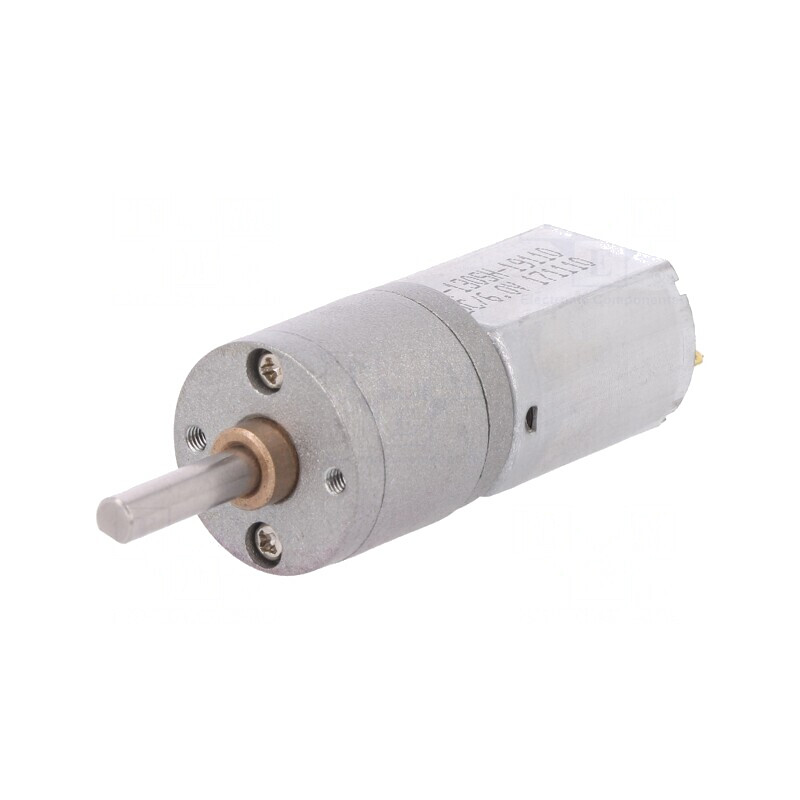 Motor DC cu Transmisie 6V 2,9A 30 RPM Ax Crestătură D | Electronic-mag.ro | Componente Electronice
