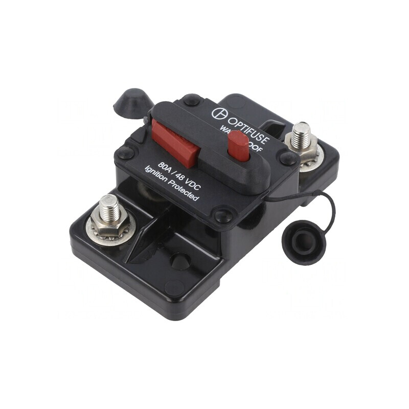 Siguranță Auto 80A 48VDC 86x48,5x35,9mm | Electronic-mag.ro | Componente Electronice