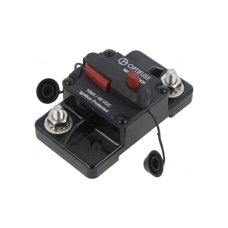 Siguranță auto 100A 48VDC 86x48,5x35,9mm | Electronic-mag.ro | Componente Electronice