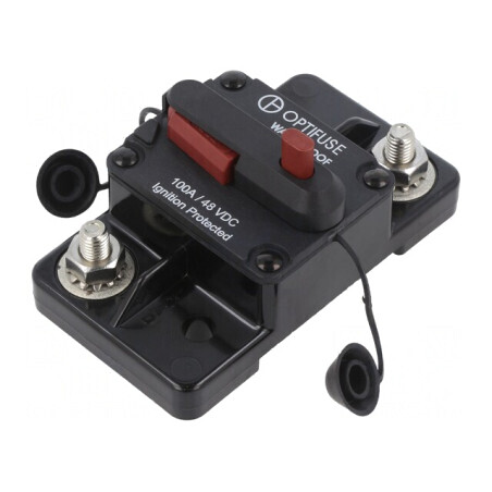 Siguranță auto 100A 48VDC 86x48,5x35,9mm | Electronic-mag.ro | Componente Electronice
