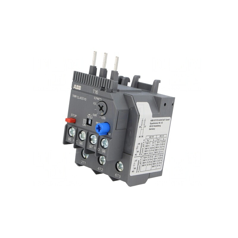 Releu Termic cu Cleme cu Șurub 0,55-0,74A Serie AF | Electronic-mag.ro | Componente Electronice Releu Termic cu Cleme cu Șurub 0,55-0,74A Serie AF | Electronic-mag.ro | Componente Electronice