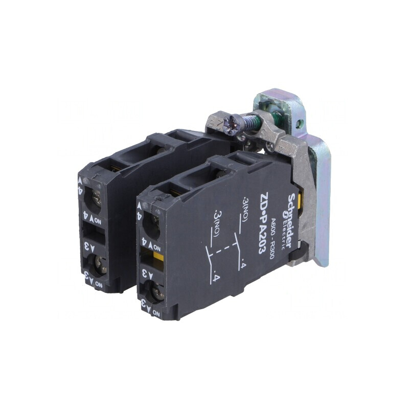 Element de contact 22mm Harmony XB4 NO x4 | Electronic-mag.ro | Componente Electronice