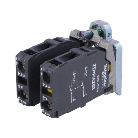Element de contact 22mm Harmony XB4 NO x4 | Electronic-mag.ro | Componente Electronice