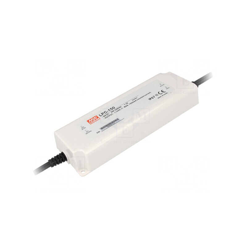Alimentator LED 151,2W 54-108V 1400mA IP67 | Electronic-mag.ro | Componente Electronice